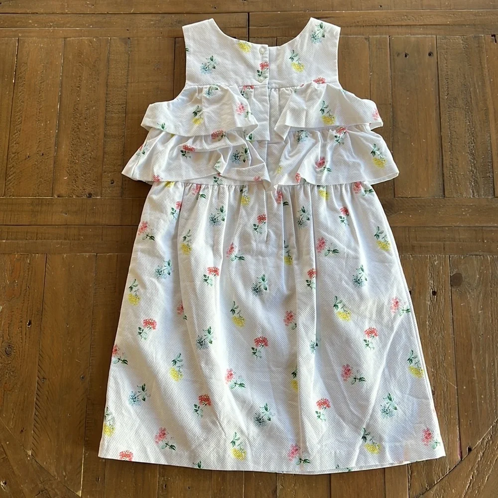 Janie and jack ditzy floral tiered dress NWT